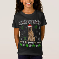 German Shepherd Ugly Kerstmis-German Shepherd Dog