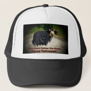 German Shepherd Witch Dog Trucker Pet
