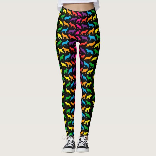 German Shepherds Leggings (Voorkant)