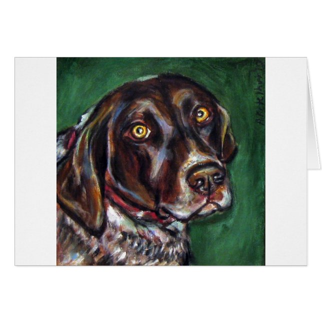 German Shorthair Pointer (Voorkant Horizontaal)