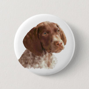 German Shorthair Puppy Ronde Button 5,7 Cm