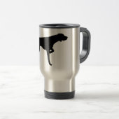 German Shorthaired Pointer Coffee Mugs Reisbeker (Voorkant rechts)