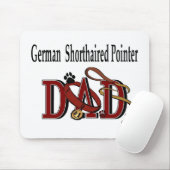German Shorthaired Pointer Dad Gifts Muismat (Met muis)