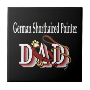 German Shorthaired Pointer Dad Tegeltje