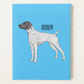 German Shorthaired Pointer dog cartoon (Dos)