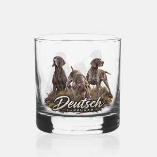 German Shorthaired Pointer - Jachtcollectie Whisky Glas