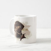 German Shorthaired Pointer,kurzhaar, Tapestry Post Koffiemok (Voorkant links)