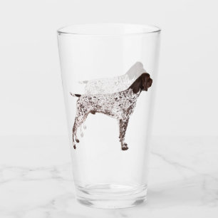 GERMAN SHORTHAIRED POINTER - Pint Glass Double Glas