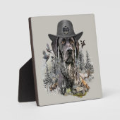 German Shorthaired Pointer Plaque Fotoplaat (Voorkant)