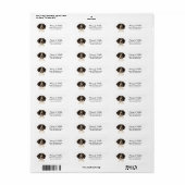German Shorthaired Pointer Return Label (Full Sheet)