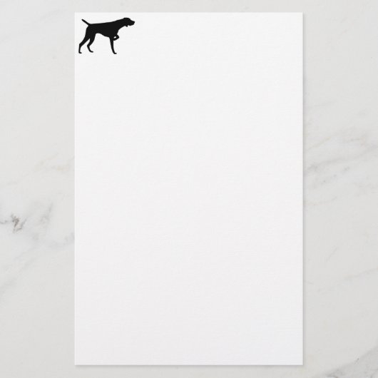 German Shorthaired Pointer Stationery Briefpapier (Voorkant)