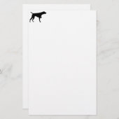 German Shorthaired Pointer Stationery Briefpapier (Voorkant / Achterkant)