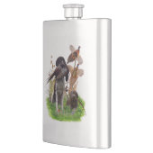 German Shorthaired Pointer    Sticker Paper Plates Flacon (Links)