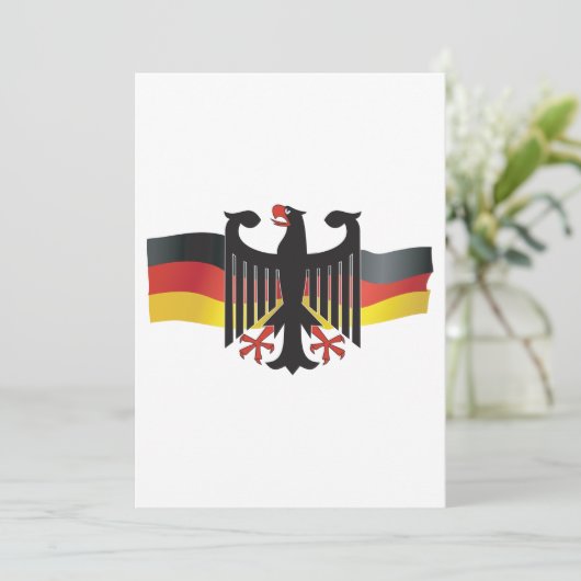 German Symbol Invitation (Debout devant)