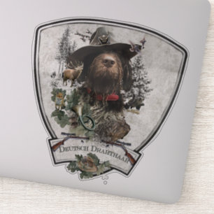 German Wirehaered Pointer Sticker