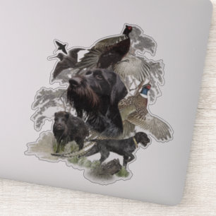 German Wirehaered Pointer Sticker