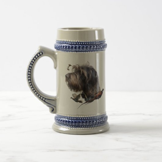 German Wirehaire Pointer Bierpul (Links)