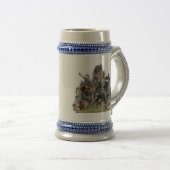 German Wirehaire Pointer Bierpul (Voorkant rechts)