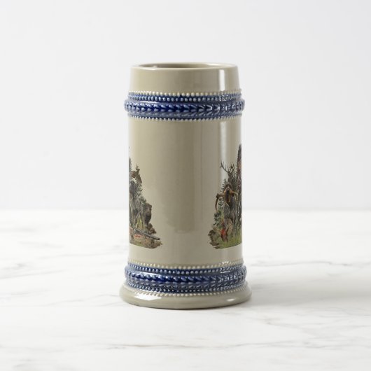 German Wirehaire Pointer Bierpul (Center)