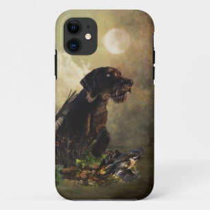 German Wirehaire Pointer iPhone 11 Hoesje