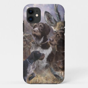 German Wirehaire Pointer iPhone 11 Hoesje