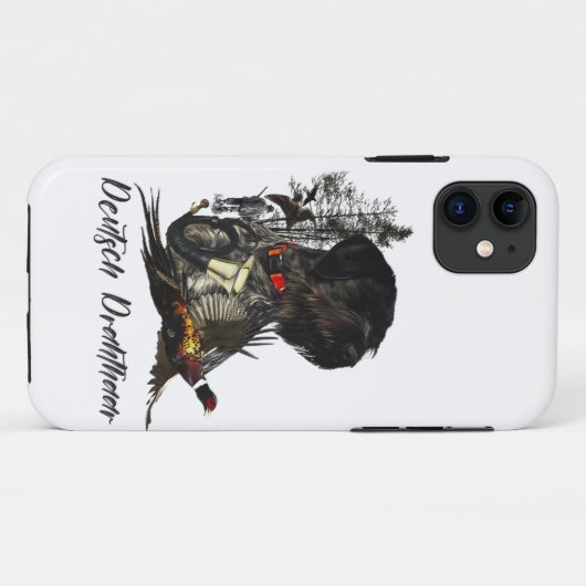German Wirehaire Pointer Case-Mate iPhone Case (Achterkant (horizontaal))