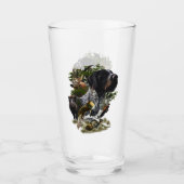 German Wirehaire Pointer Glas (Voorkant)