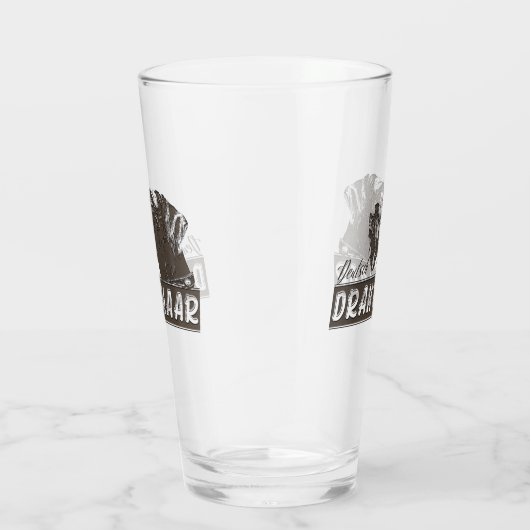 German Wirehaire Pointer Glas (Rechts)