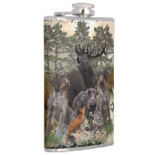 German Wirehaire Pointer Heupfles (Rechts)