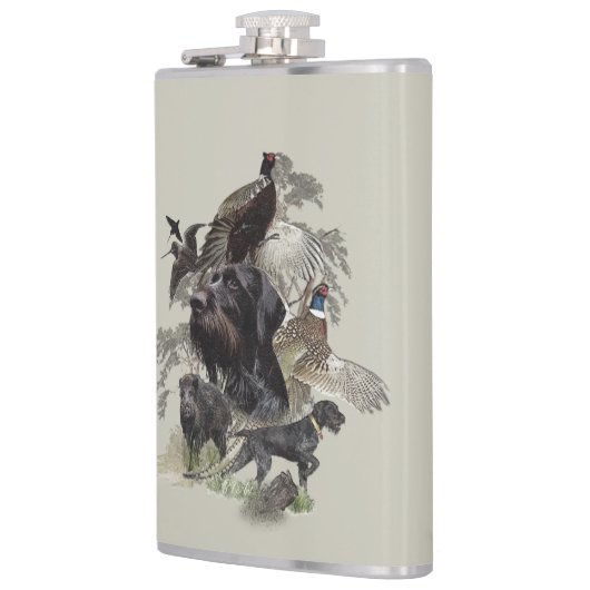 German Wirehaire Pointer Heupfles (Links)