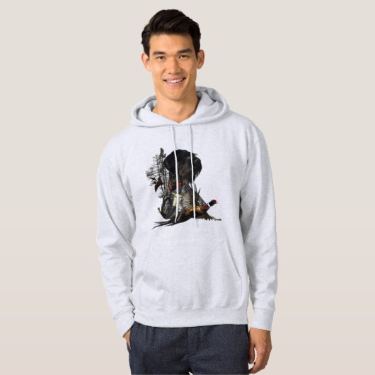 German Wirehaire Pointer Hoodie (Voorkant volledig)