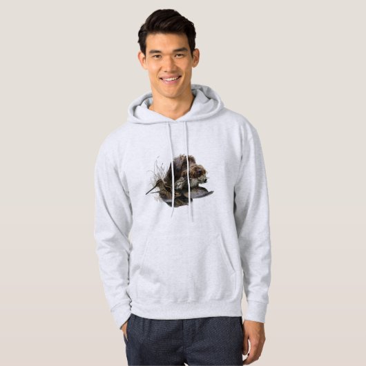 German Wirehaire Pointer Hoodie (Voorkant volledig)