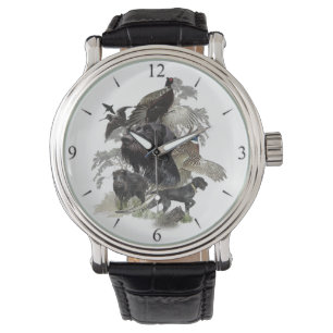 German Wirehaire Pointer Horloge