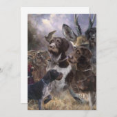 German Wirehaire Pointer Kaart (Voorkant / Achterkant)