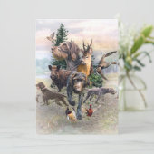 German Wirehaire Pointer Kaart (Staand voorkant)