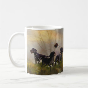 German Wirehaire Pointer Koffiemok
