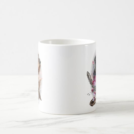 German Wirehaire Pointer Koffiemok (Center)