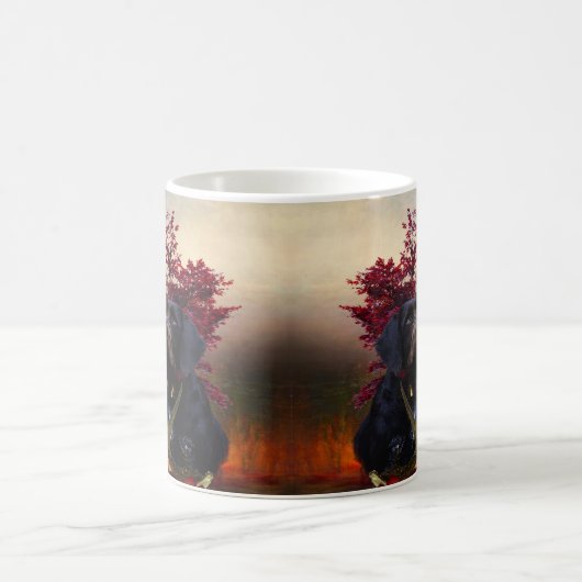 German Wirehaire Pointer Koffiemok (Center)