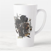 German Wirehaire Pointer Latte Mok (Rechts)