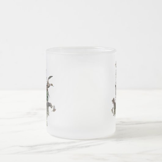 German Wirehaire Pointer Matglas Koffiemok (Center)