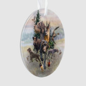 German Wirehaire Pointer Ornament (voorkant)