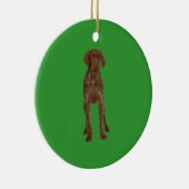 German Wirehaire Pointer Ornament (Rechts)