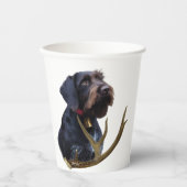 German Wirehaire Pointer Papieren Bekers (Voorkant)