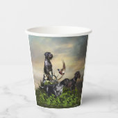 German Wirehaire Pointer Papieren Bekers (Voorkant)