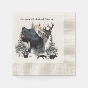 German Wirehaire Pointer Servet