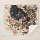 German Wirehaire Pointer Sherpa Deken (Voorkant (horizontaal))