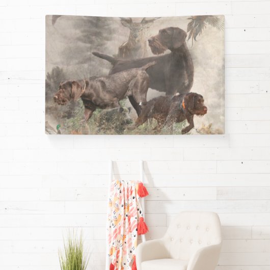 German Wirehaire Pointer Spandoek (Insitu)