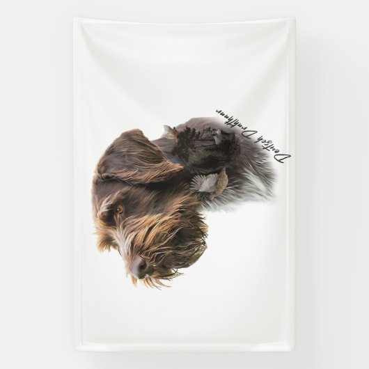 German Wirehaire Pointer Spandoek (Verticaal)