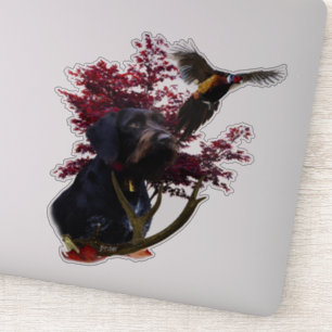 German Wirehaire Pointer Sticker
