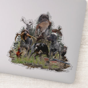 German Wirehaire Pointer Sticker